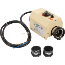 3KW 220V Piscine & spa Réchauffeur pour Baignoire Electrique Chauffe-eau Thermostat - Vevor