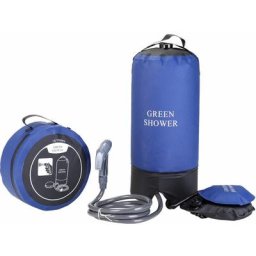 Ayyqh - Douche à pression en pvc avec pompe à pied Sac à eau de douche à pression de douche