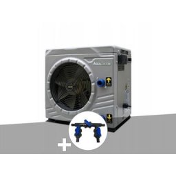 Pompe à chaleur 3 kW Aqua Premium + Kit by-pass ø 32/38/50 mm Aquazendo Gris