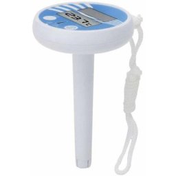 Flottant Thermomètre De Piscine Solaire Powered Numérique Indicateur De Température De l'eau avec