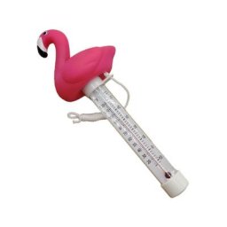 Thermomètre à eau pour tout spa de piscine extérieure et intérieure, rose, 1 pièce 23,57cm