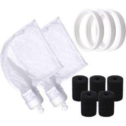 Sacs de Rechange en Nylon à Fermeture Eclair (pour Polaris 280 et 480 Seulement)+Pneus de Rechange
