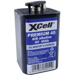 Premium 45 Pile spéciale 4R25 contact à ressort zinc-air 6 v 45000 mAh 1 pc(s) - Xcell