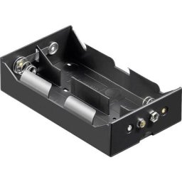Support de pile 4x LR20 (d) Goobay 11977 raccordement par empreinte pile 9V (l x l x h) 133.5 x 74