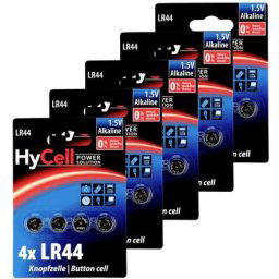 LR44 20er Pack Jeu de piles bouton lr 44 alcaline(s) 1.5 v 20 pc(s) - Ansmann