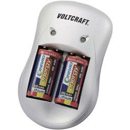 Chargeur de piles rondes Li-ion avec accus Voltcraft P-76 A77748