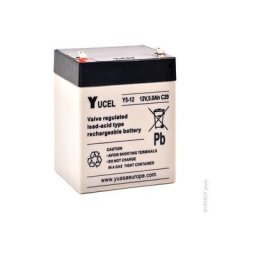 Batterie plomb agm Y5-12 12V 5Ah F4.8 - Yucel