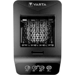 Lcd Smart Charger+ 4x 56706 Chargeur de piles rondes NiMH LR03 (aaa), LR6 (aa) - Varta