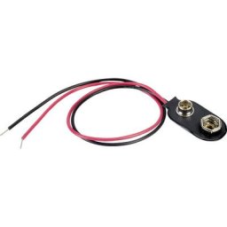 BS-ER-36-200 Connecteur clip pression 1x 6LR61 (9 v) raccordement par empreinte pile 9V (l x l) 31