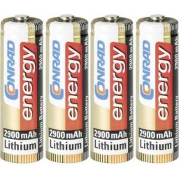Extreme Power FR6 Pile LR6 (aa) lithium 2900 mAh 1.5 v 4 pc(s) - Conrad Energy