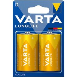 Longlife d Bli 2 Pile LR20 (d) alcaline(s) 15800 mAh 1.5 v 2 pc(s) - Varta