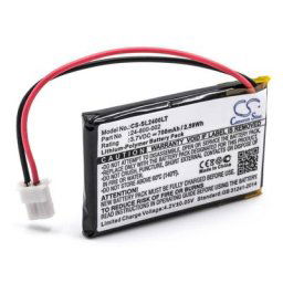 Batterie compatible avec Solar led Light SL-24000 lampe solaire (700mAh, 3,7V, Li-polymère) - Vhbw