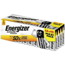 Pile LR6 (aa) alcaline(s) Energizer E303711100 Power LR06 1.5 v 40 pc(s)