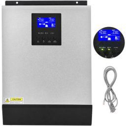Onduleur 3000VA Inverseur Electrique 24V dc a 230V Onduleur Onde pure Onduleur intelligent Onduleur