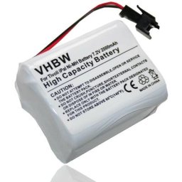 Batterie remplacement pour Tivoli MA-1, MA-2, MA-3, MA1, MA2 pour radio (2000mAh, 7,2V, NiMH) - Vhbw
