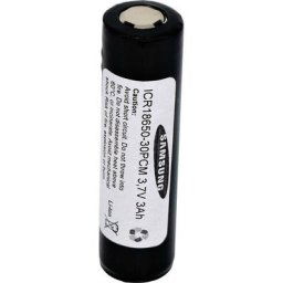 Pile rechargeable spéciale 18650 Samsung ICR1865030PCM à tête plate Li-Ion 3.7 v 3000 mAh 1 pc(s)