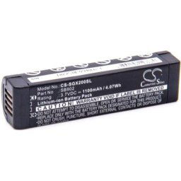 Vhbw - Batterie compatible avec Shure GLX-D24R/SM86, GLX-D4, GLX-D6 système de radio numérique,