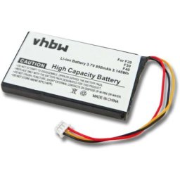 Batterie compatible avec Navman F20, F20 euro, F30, F40, F40 euro, F50 système de navigation gps