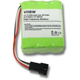 Batterie remplacement pour Tivoli MA-4, PP-2 pour radio (1800mAh, 7,2V, NiMH) - Vhbw