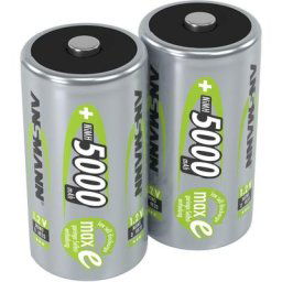 MaxE HR20 Pile rechargeable LR20 (d) NiMH 5000 mAh 1.2 v 1 pc(s) - Ansmann