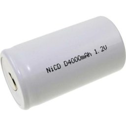 D-D4000H Pile rechargeable spéciale LR20 (d) résiste aux températures élevées, à tête plate NiCd