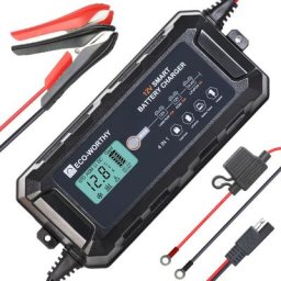 Support de chargeur de batterie 10A 12V pour moto de voiture de batterie au plomb LiFePO4