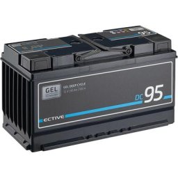 12V 95Ah gel batterie decharge lente Deep Cycle DC70 marine, moteur electrique bateau, camping car
