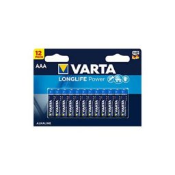 12 Piles LR03 aaa Varta Long Life