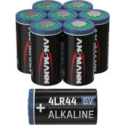 Ansmann Piles alcalines 4LR44 6V (lot de 8)