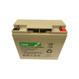 Batterie Plomb étanche Stationnaire Lucas vrla agm LSLA20-12 12V 20Ah.