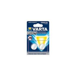 2 piles lithium bouton Varta CR2016