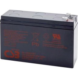 CSB Battery HR 1224W high-rate HR1224WF2F1 Batterie au plomb 12 V 5.8 Ah plomb (AGM) (l x H x P)