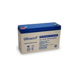 ME - Batterie plomb étanche - Ultracell UL12-6 - 6v 12ah