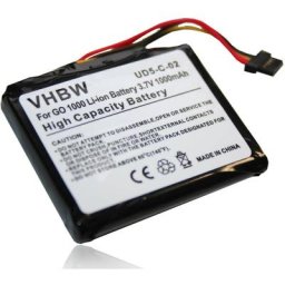Batterie compatible avec Blue&Me TomTom 2 système de navigation gps (1000mAh, 3,7V, Li-Ion) - Vhbw
