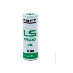 Pile lithium LS17500 a 3.6V 3.6Ah - Saft
