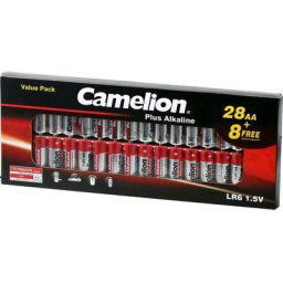 Pile LR6 (aa) alcaline(s) Camelion 11028806 Plus LR06 1.5 v 36 pc(s)