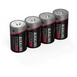 ANSMANN Piles alcalines Mono D 1,5V (lot de 4)
