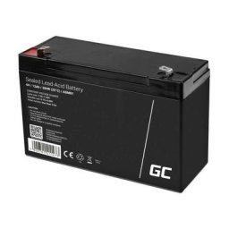 AGM01 Batterie au plomb 6 v 12 Ah plomb (agm) (l x h x p) 151 x 94 x 50 mm cosses plates 4,8 mm