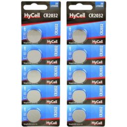CR2032 10er Pack Jeu de piles bouton cr 2032 lithium 3 v 10 pc(s) - Ansmann
