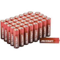 Pile LR6 (aa) Voltcraft Industrial LR6 se alcaline(s) 3000 mAh 1.5 v 40 pc(s)