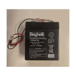 Batterie de remplacement Beghelli 4v 3ah pour la lampe 1499- 415438001
