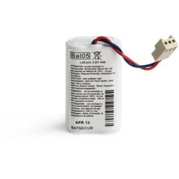 Daitem/logisty - Pile Alarme batsecur BAT05 Compatible BATLI05 - Lithium - 3,6V - 4,0Ah/5,4Ah