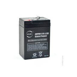 Batterie plomb agm 4.5-6 General Purpose 6V 4.5Ah F4.8 - NX