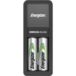 Chargeur de piles rondes NiMH avec accus Energizer Mini Charger CH2PC4