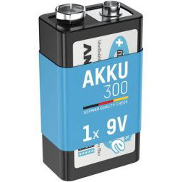 Ansmann Pile 6F22 9V 300 mAh NiMH rechargeable (1 pce)