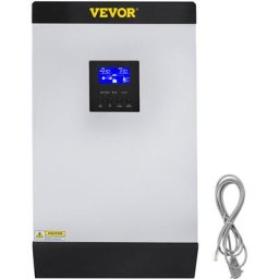 Onduleur Solaire Hybride 5000VA dc 48V a ac 230V Convertisseur Pur Sinus lcd avec Chargeur Secteur