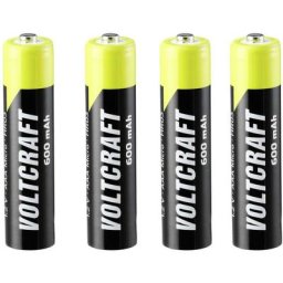 Endurance Pile rechargeable LR3 (aaa) NiMH 600 mAh 1.2 v 4 pc(s) - Voltcraft