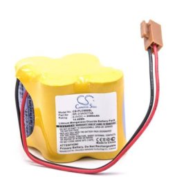 Pile remplacement pour ge / Fanuc BR-2/3AGCT4A, cl 25A, plc 18-T pour système de contrôle (2400mAh,