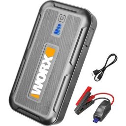 Booster Batterie, Démarreur de secours 12V, 11000 mA, Booster Batterie Voiture, WX854 - Worx