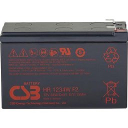 CSB Battery HR 1234W high-rate HR1234WF2 Batterie au plomb 12 V 8.4 Ah plomb (AGM) (l x H x P) 151